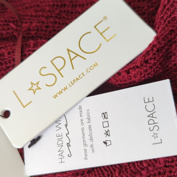 L*Space Topanga Sweater Knit Cover-Up XL - Picture 16 of 16